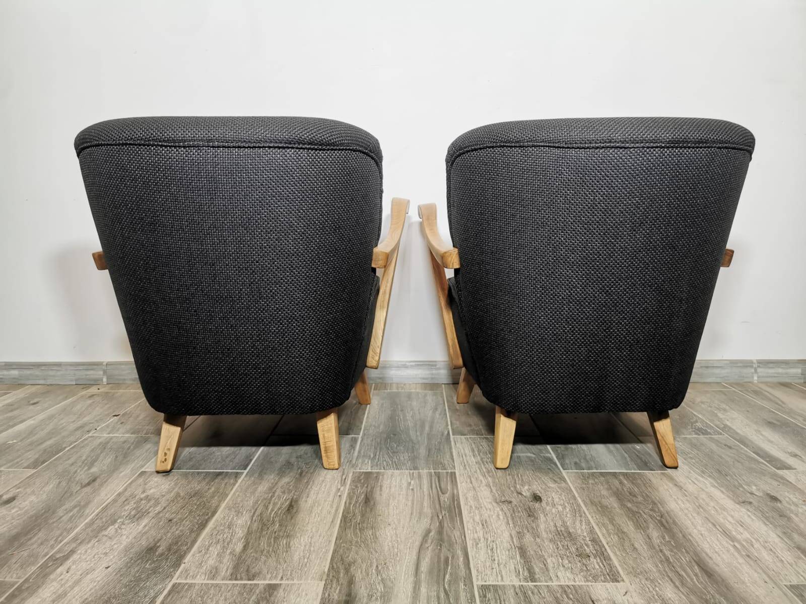 Mid-Century Armchairs, 1950's, Set of 2