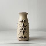 Ceramic vase 'face'