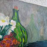 Oil on canvas, still life