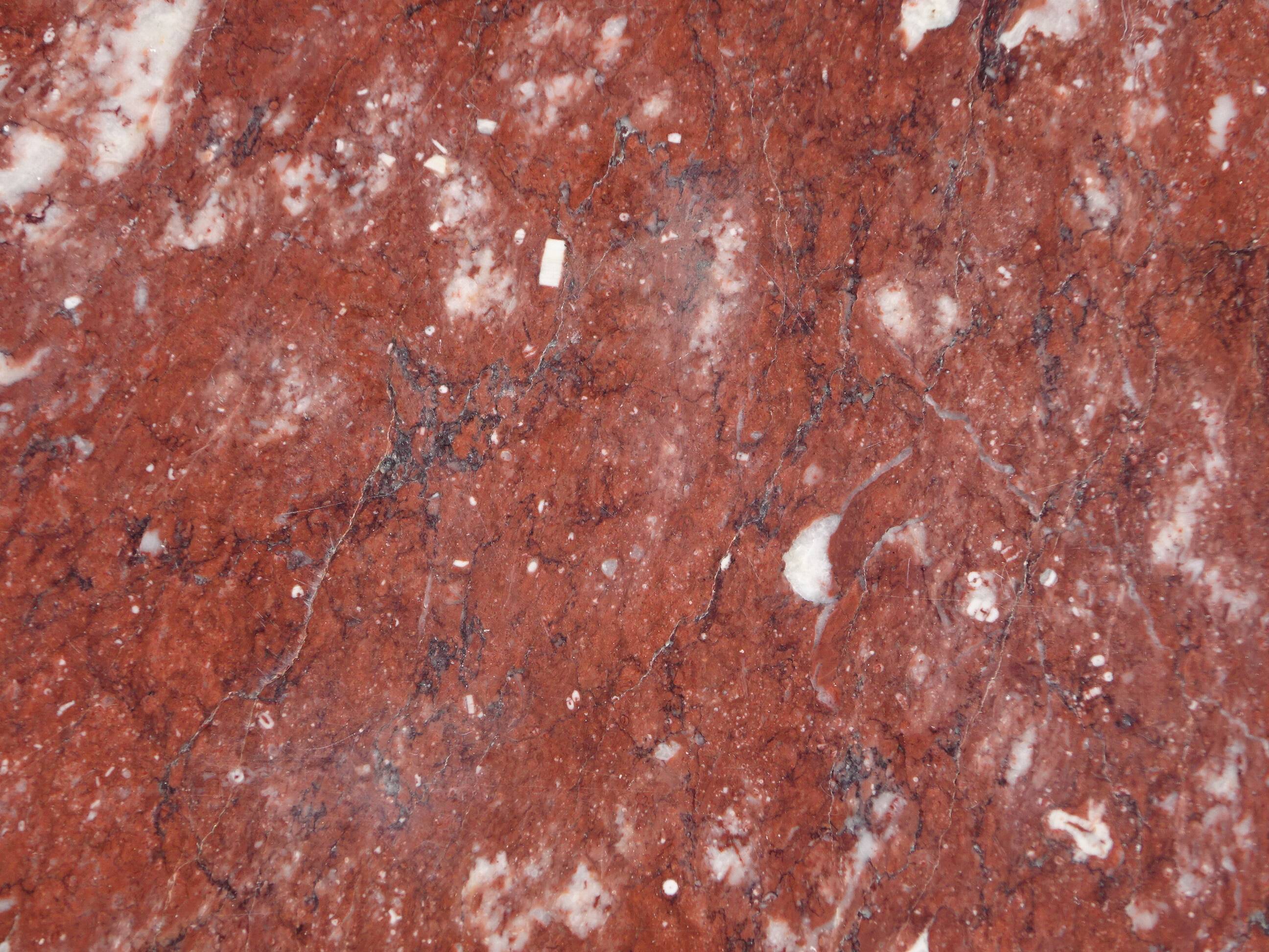 Antique Louis XVI style bedside table in walnut, with a marble top.