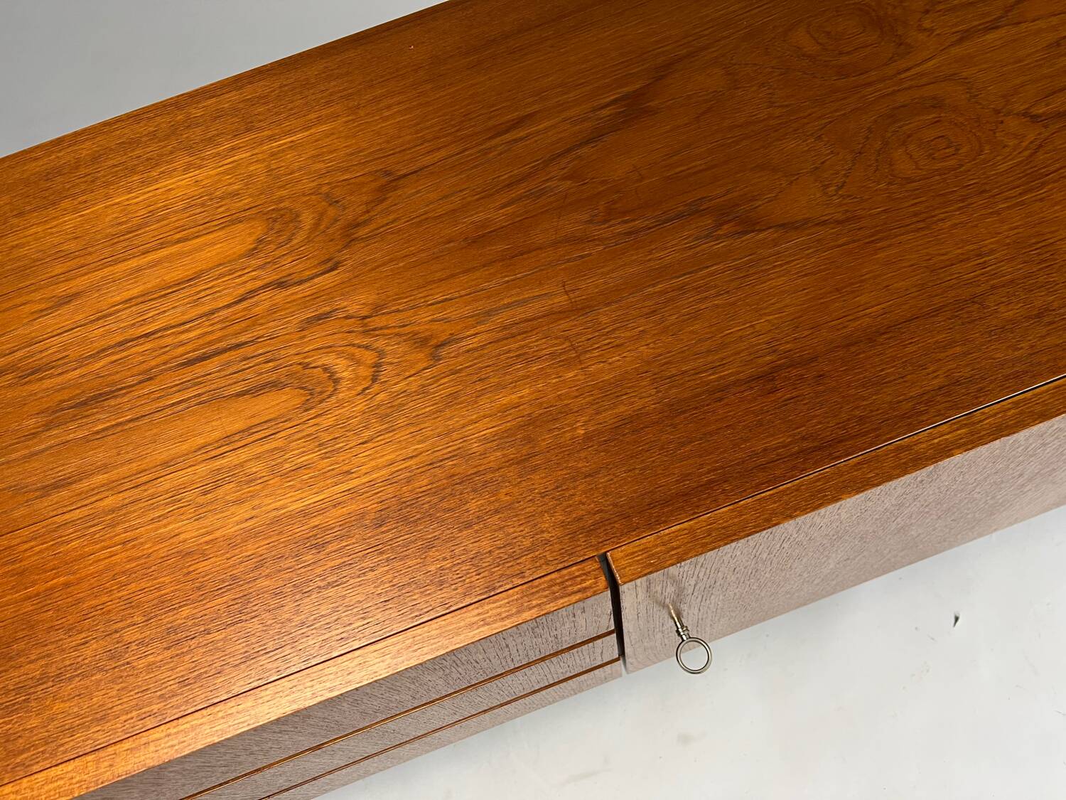 Vintage teak sideboard chest of drawers 60s mid-century design