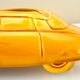 Advertising ashtray, Citroën DS in ochre earthenware, bodywork, garage