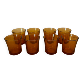 Duralex amber glass