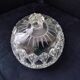 Old molded pressed glass cheese bell