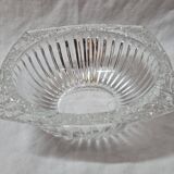 Plat en verre de 1970