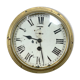 Antique brass navy ship clock