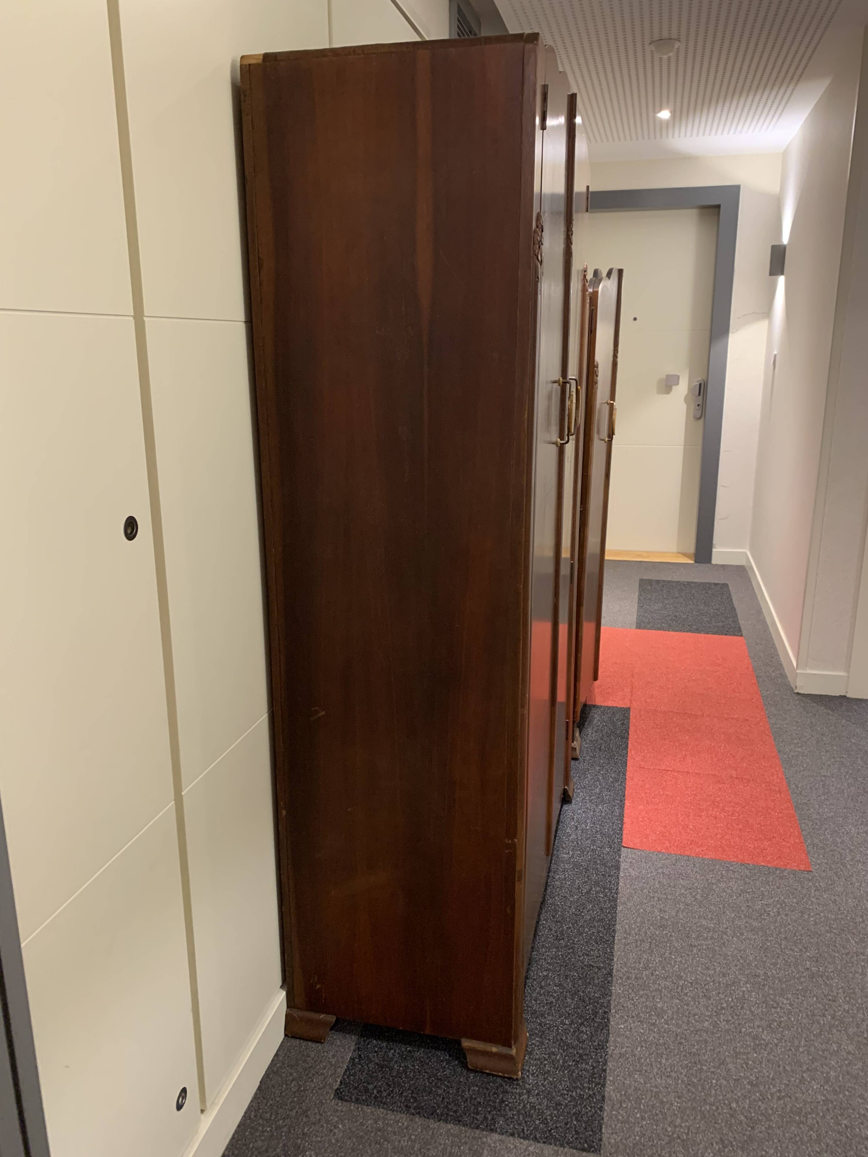 English Art Deco wardrobe