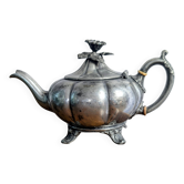 Théière vintage Shaw & Fisher – Sheffield métal étain