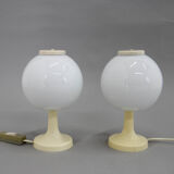 Set of Two Table Lamps, Czechoslovakia, 1970s