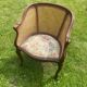 Louis 15 style cane armchair
