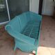 Large rattan lounge