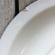Trio of hollow dishes blue tones