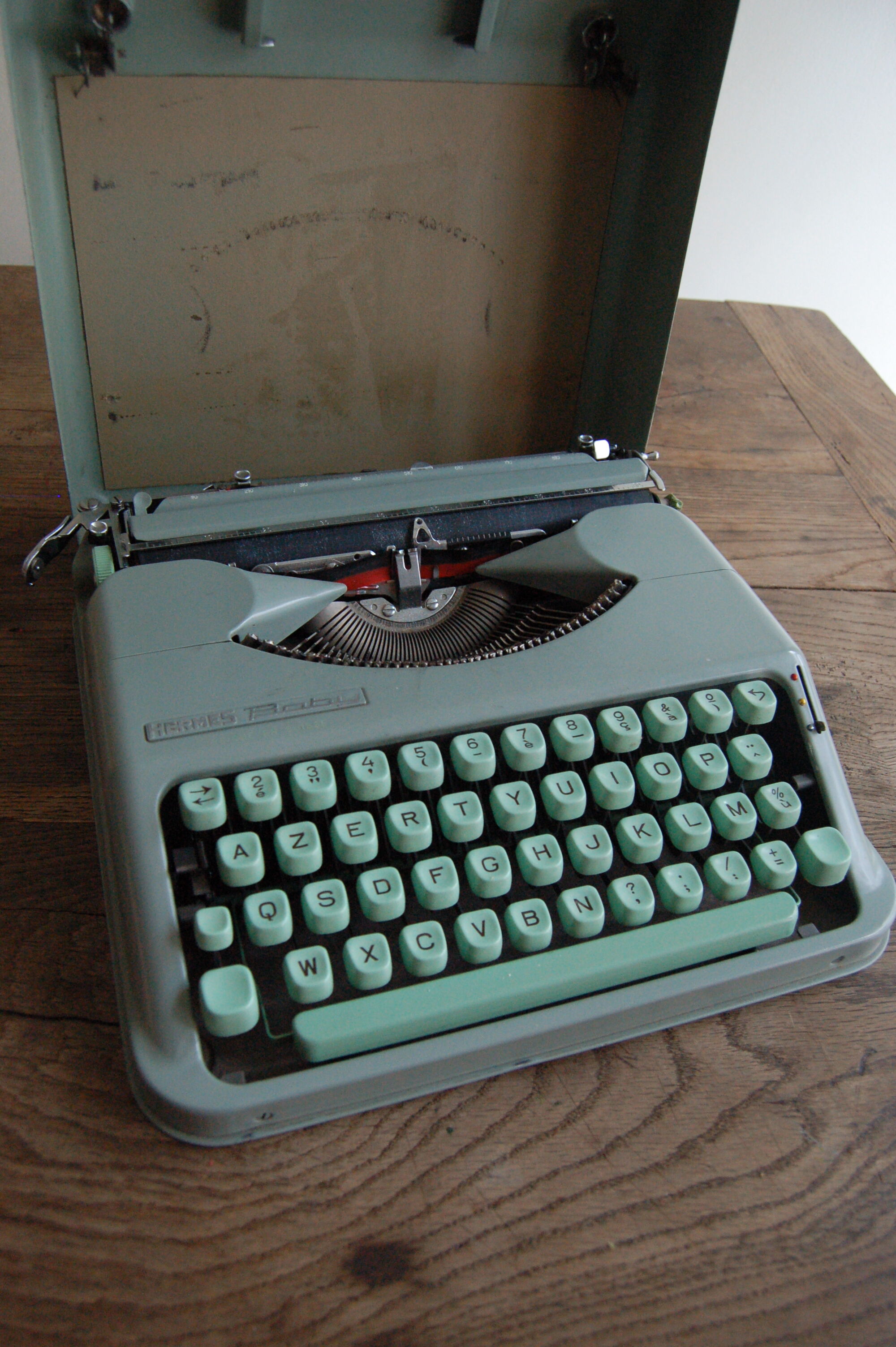 Hermes Baby typewriter 50 years
