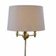 Neoclassical floor lamp by Henri Petitot for the Petitot workshop Paris France 1930s