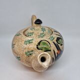 Teapot set and ceramic milk jar Vallauris