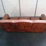 Old restored club sofa