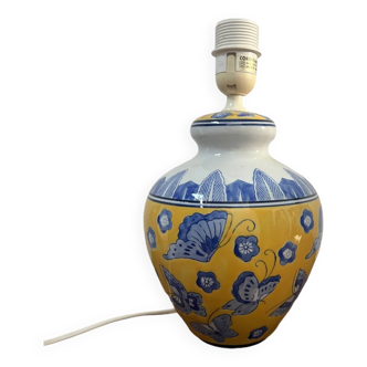 Pied de lampe en céramique