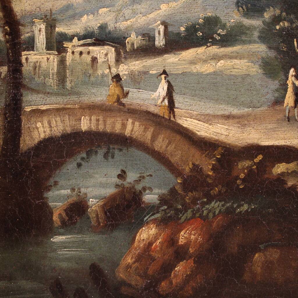 Venetian school painting of the 18th century, architectural capriccio