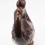 Ceramic hen pitcher