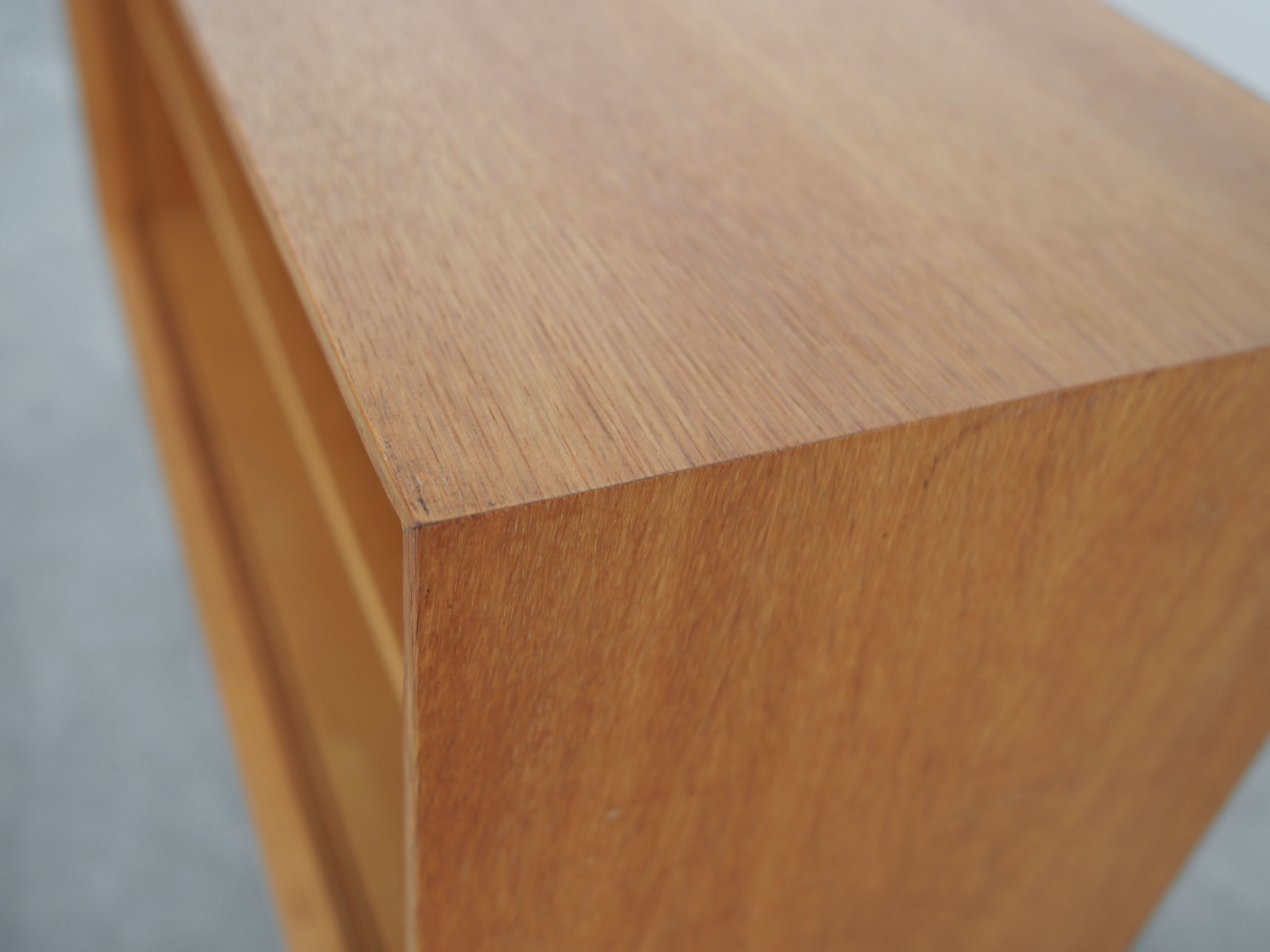 Ash bookcase, Danish design, 1970s, production Denmark