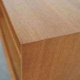 Ash bookcase, Danish design, 1970s, production Denmark