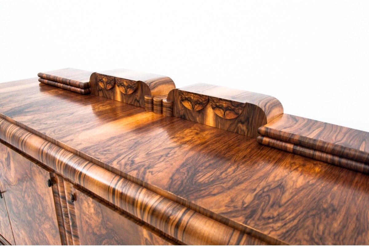 Art Deco Sideboard, Poland, 1940s