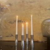 Set of 4 gota erika pekkari candlesticks, Scandinavian, 1990