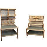 Set of 2 modular pieces of furniture
