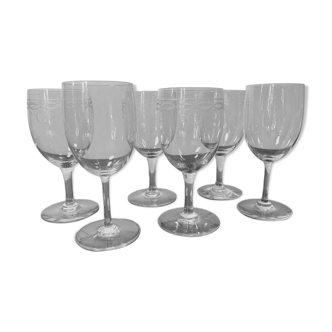 Verres 4 Perfection et 2 Byzantin Baccarat