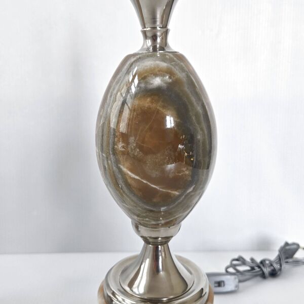 Paire de lampes oeuf vintage 1970