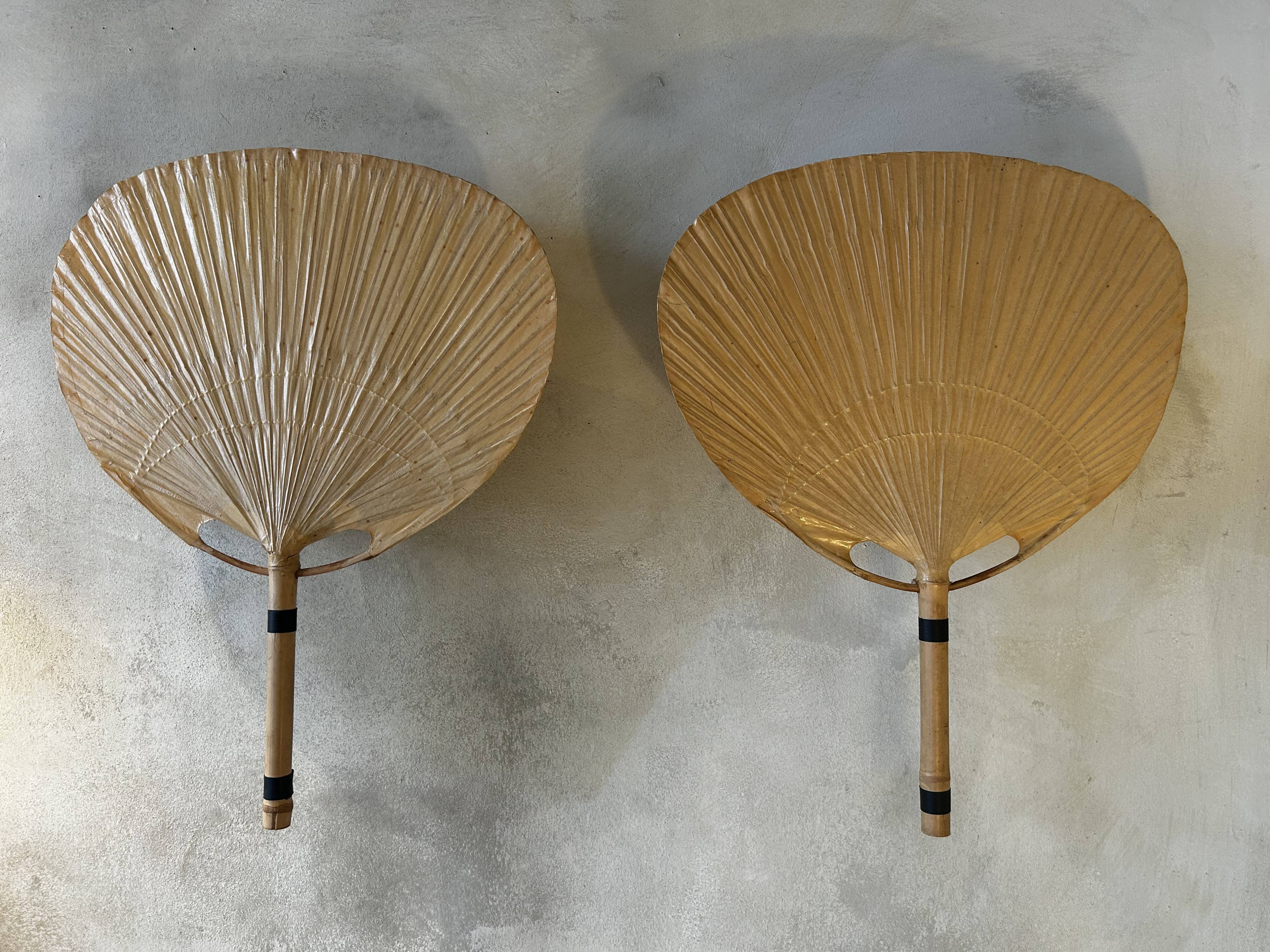 Paire appliques Uchiwa d'ingo Maurer