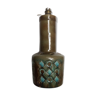Vintage 60s ceramic lamp foot in very good condition