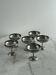 Set of 6 stainless steel champagne glasses Letang Rémy