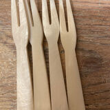 Set of 16 tapas forks and 14 scoops of sorbet