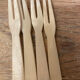 Set of 16 tapas forks and 14 scoops of sorbet
