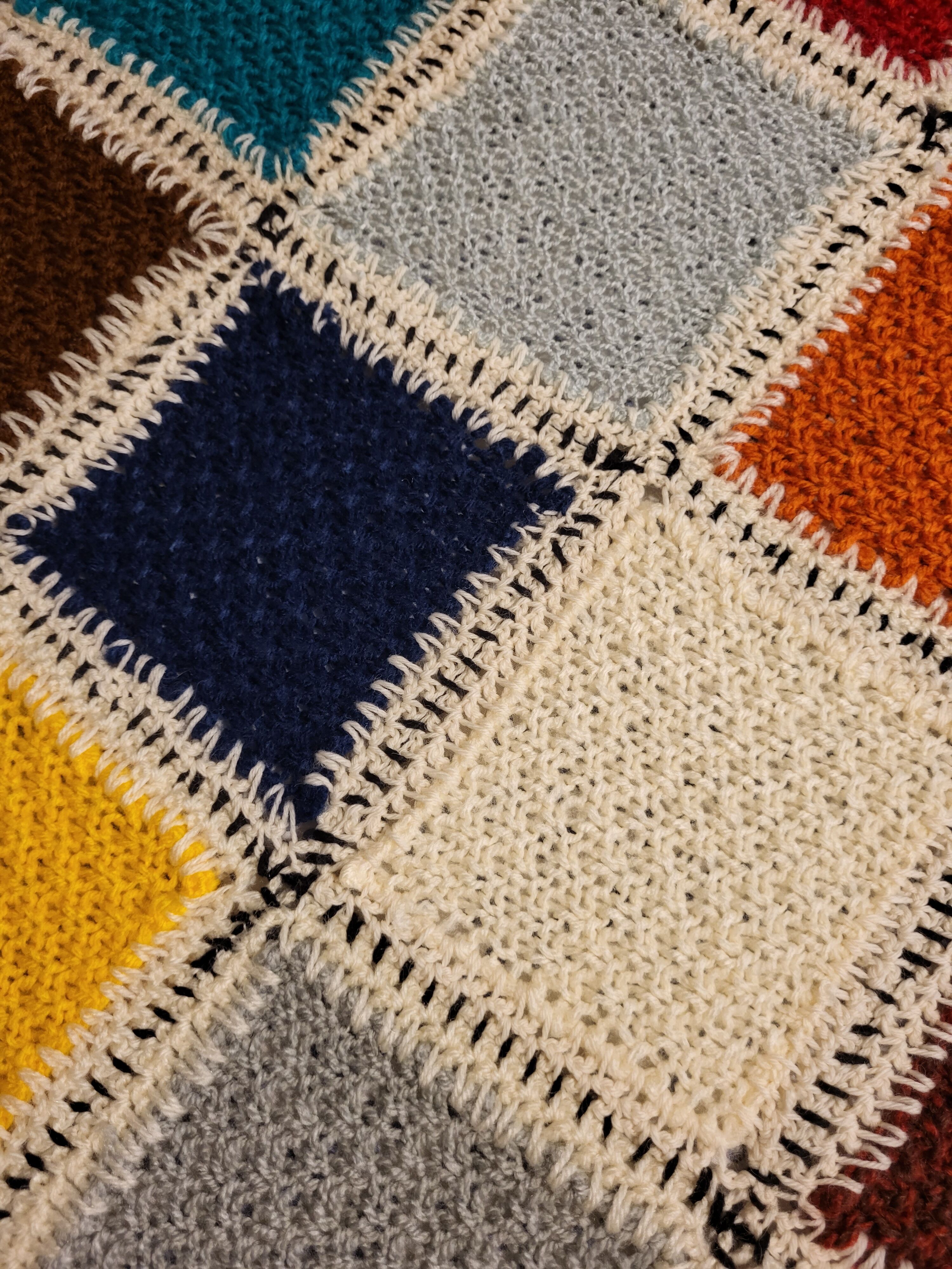 Vintage crochet cover