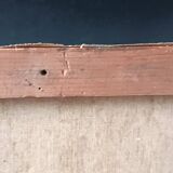 Oil painting on canvas of the courtyard of the pasha's mosque in Oran 1948