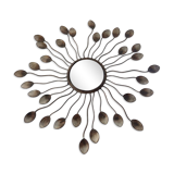 Vintage witch mirror