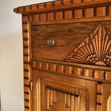 Art deco carved buffet