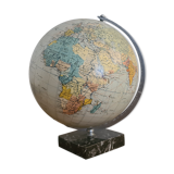 Vintage Globe Taride Marble and Glass