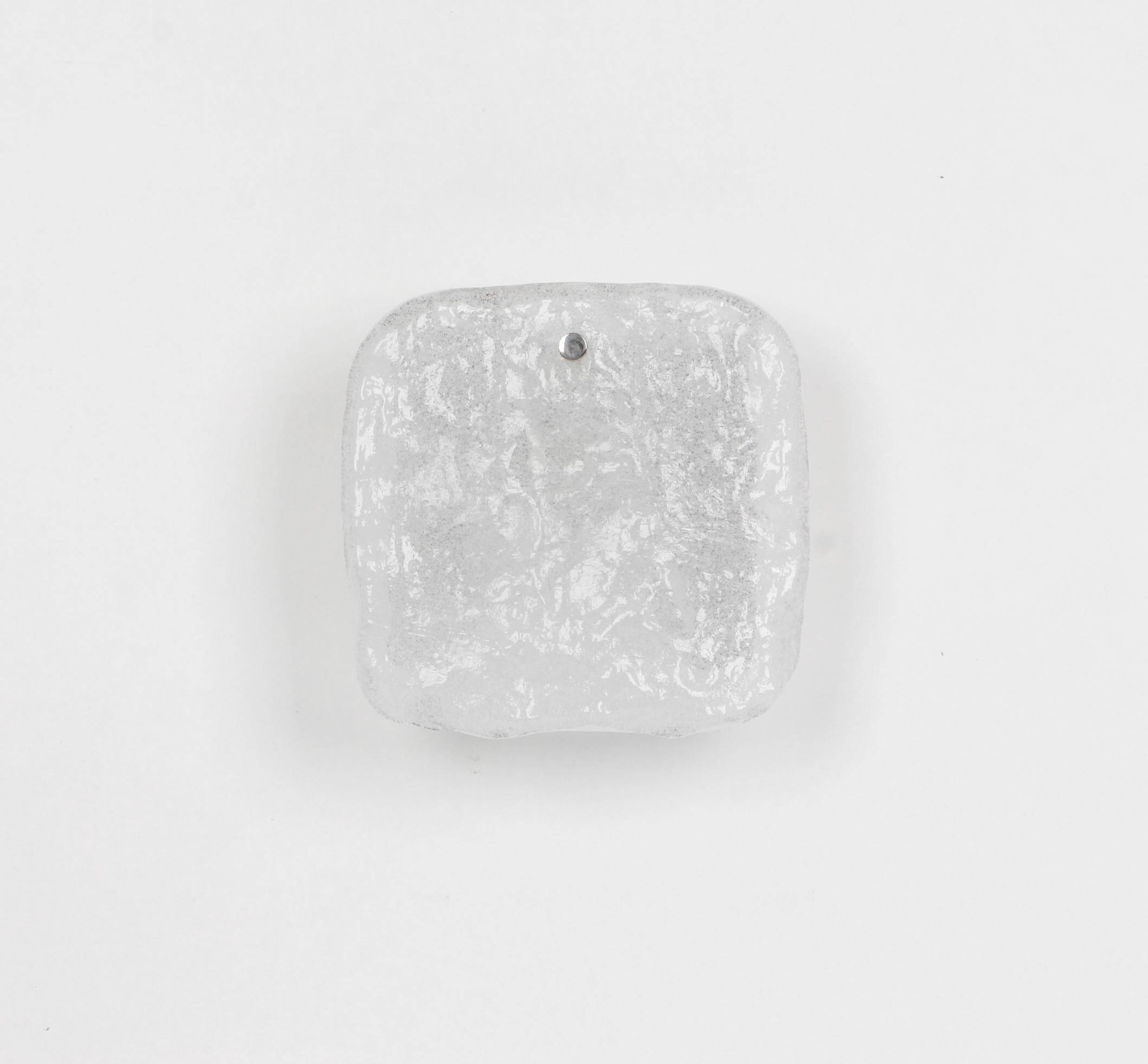 A pair of glass wall sconces by Kalmar, Austria, 1960s.