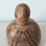 Peruvian stirrup vase with terracotta spout