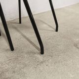 Pair of restored Jean Pauchard Tolix chairs 1960