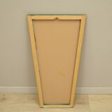 Miroir dans un cadre en pin, design danois, années 1970, production : Danemark