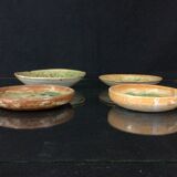 Set of 4 stone stone stone cups Pierre Lion Puisaye