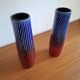 2 vases by Carl-Harry Stålhane, Rörstrand studio, Sweden, 1960s.