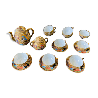 Japanese porcelain tea service