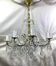 Chandelier with 8 lights in bronze and crystal