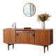 Enfilade scandinave zebrano – buffet vintage années 60
