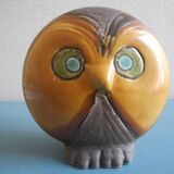 vintage ceramic owl pottery by Eduardo Vega